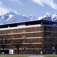 Parking de l’Hôpital du Valais in Sion, Schweiz